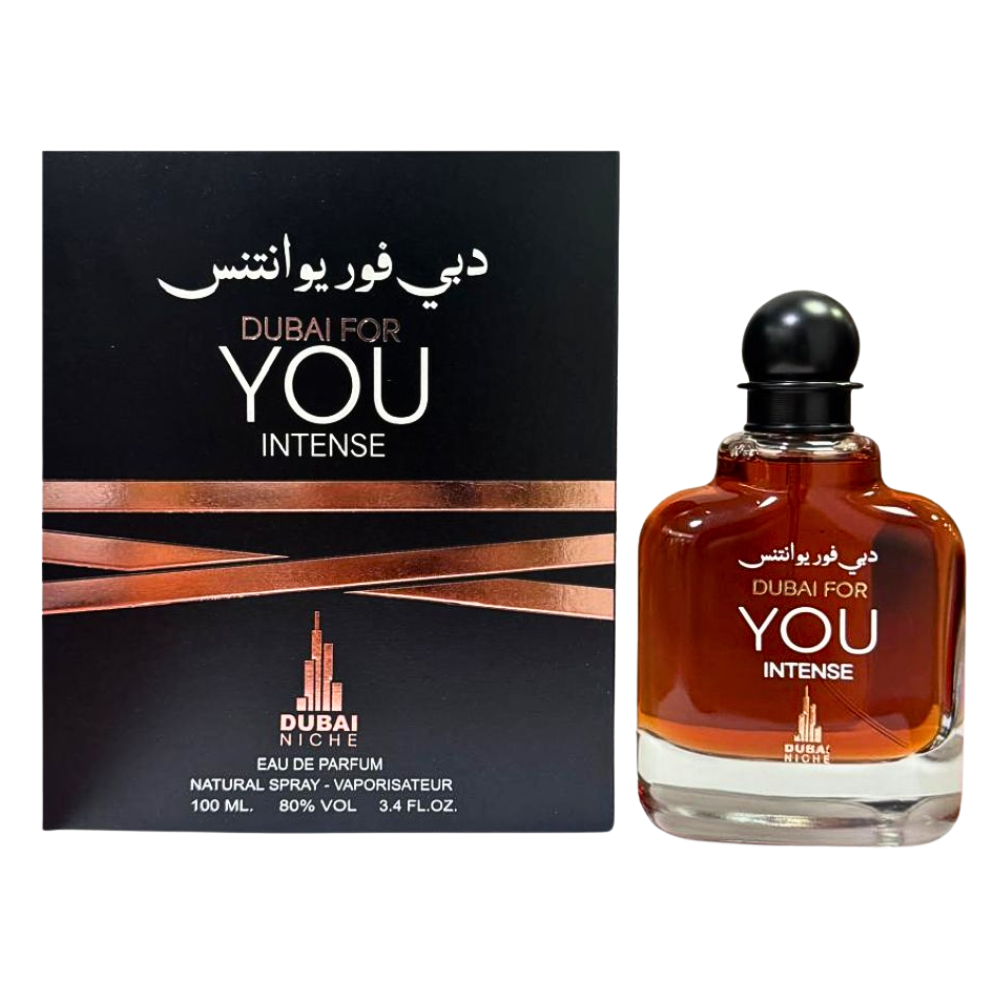 DUBAI NICHE DUBAI FOR YOU INTENSE EDP 100ML (H) (DUPE GIORGIO ARMANI EMPORIO ARMANI STRONGER WITH YOU INTENSELY EDP)