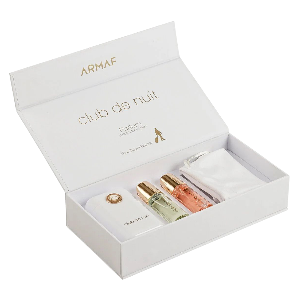 SET ARMAF CLUB DE NUIT PARFUM COLLECTOS PRIDE PARFUM 12MLX2 (M)