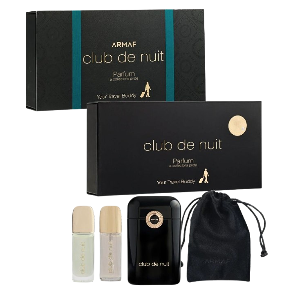 SET ARMAF CLUB DE NUIT PARFUM COLLECTOS PRIDE PARFUM 12MLX2 (H)