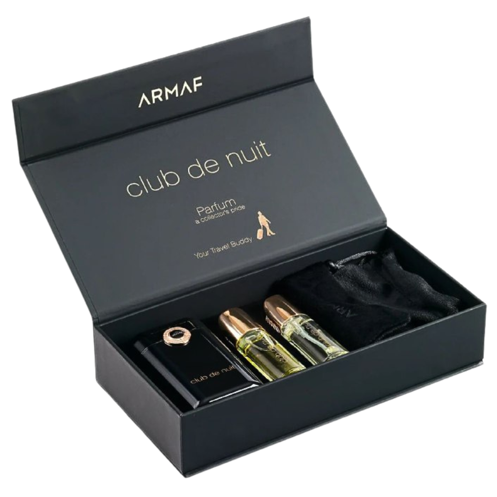SET ARMAF CLUB DE NUIT PARFUM COLLECTOS PRIDE PARFUM 12MLX2 (H)