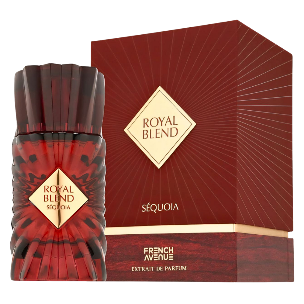 FRAGRANCE WORLD FRENCH AVENUE ROYAL BLEND SEQUOIA EXTRAIT EDP 100ML (U) (DUPE KILIAN ANGELS SHARE PARADIS EDP)