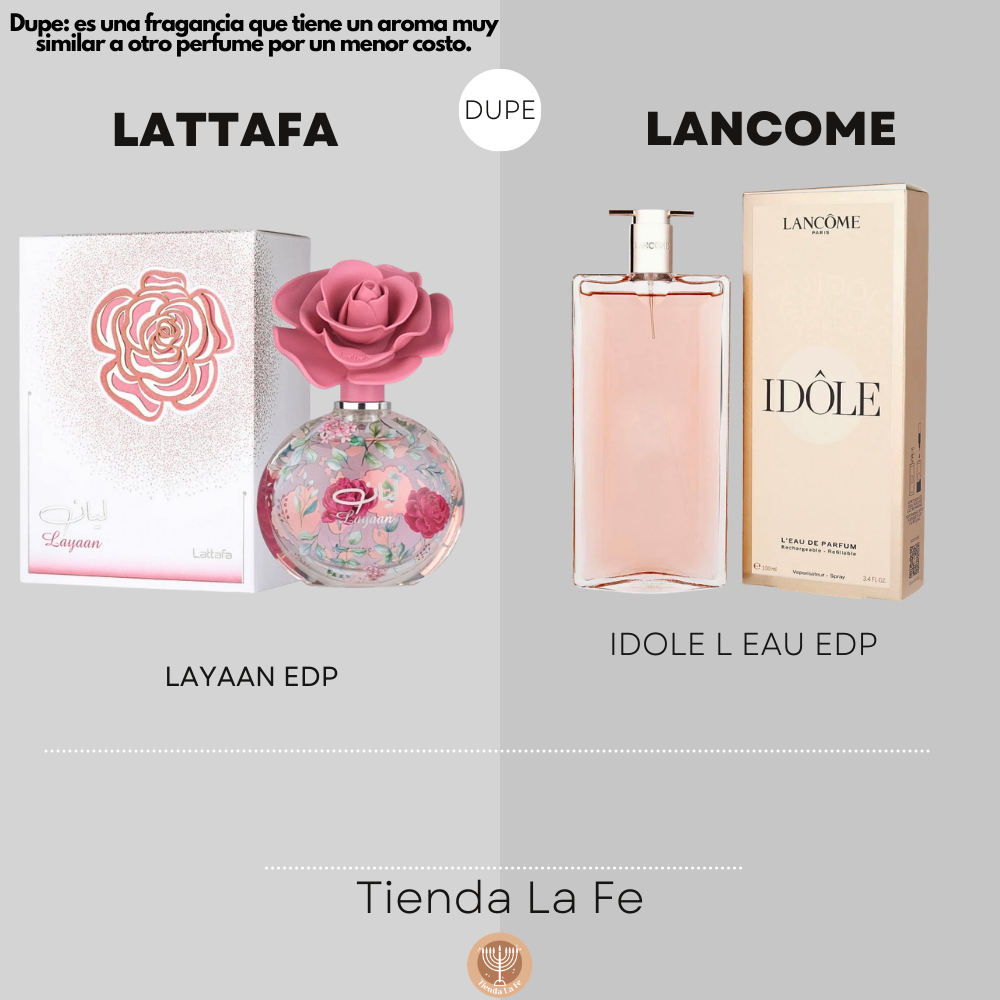 LATTAFA LAYAAN EDP 75ML (M) (DUPE LANCOME IDOLE L EAU EDP)