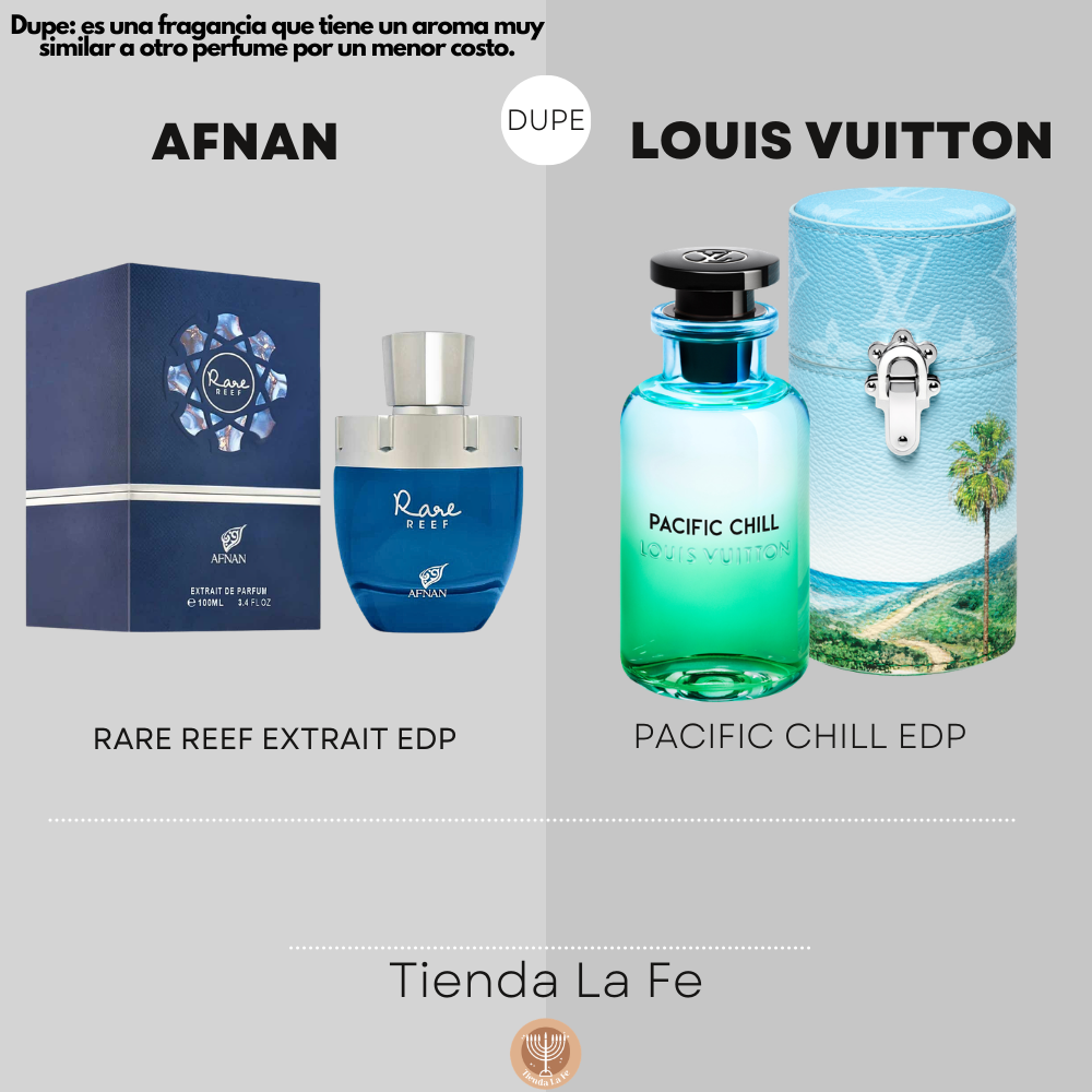 AFNAN RARE REEF EXTRAIT EDP 100ML (U) (DUPE LOUIS VUITTON PACIFIC CHILL EDP)