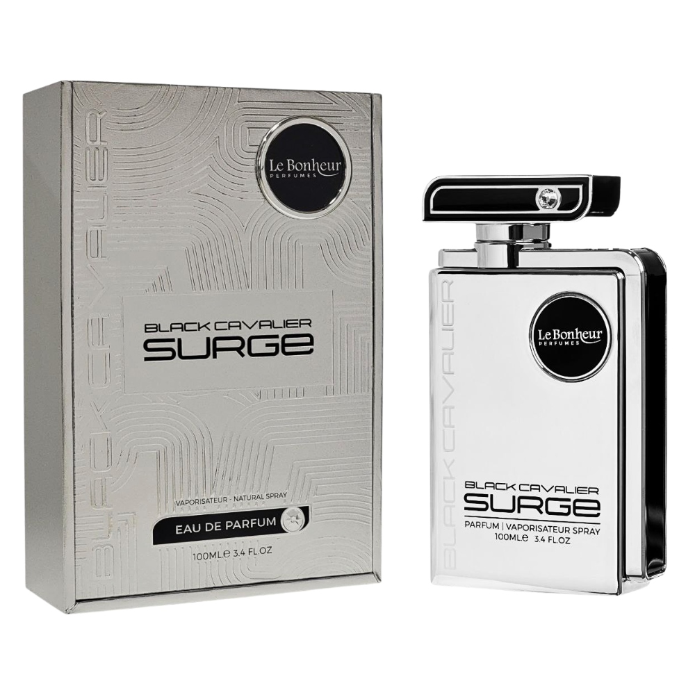 LE BONHEUR BLACK CAVALIER SURGE EDP 100ML (H) (DUPE CHRISTIAN DIOR SAUVAGE EDP)
