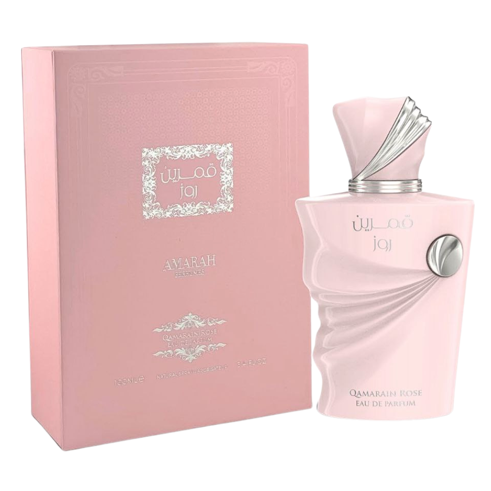 AMARAH QAMARAIN ROSE EDP 100ML (M) (DUPE CHRISTIAN DIOR OUD ISPAHAN EDP)