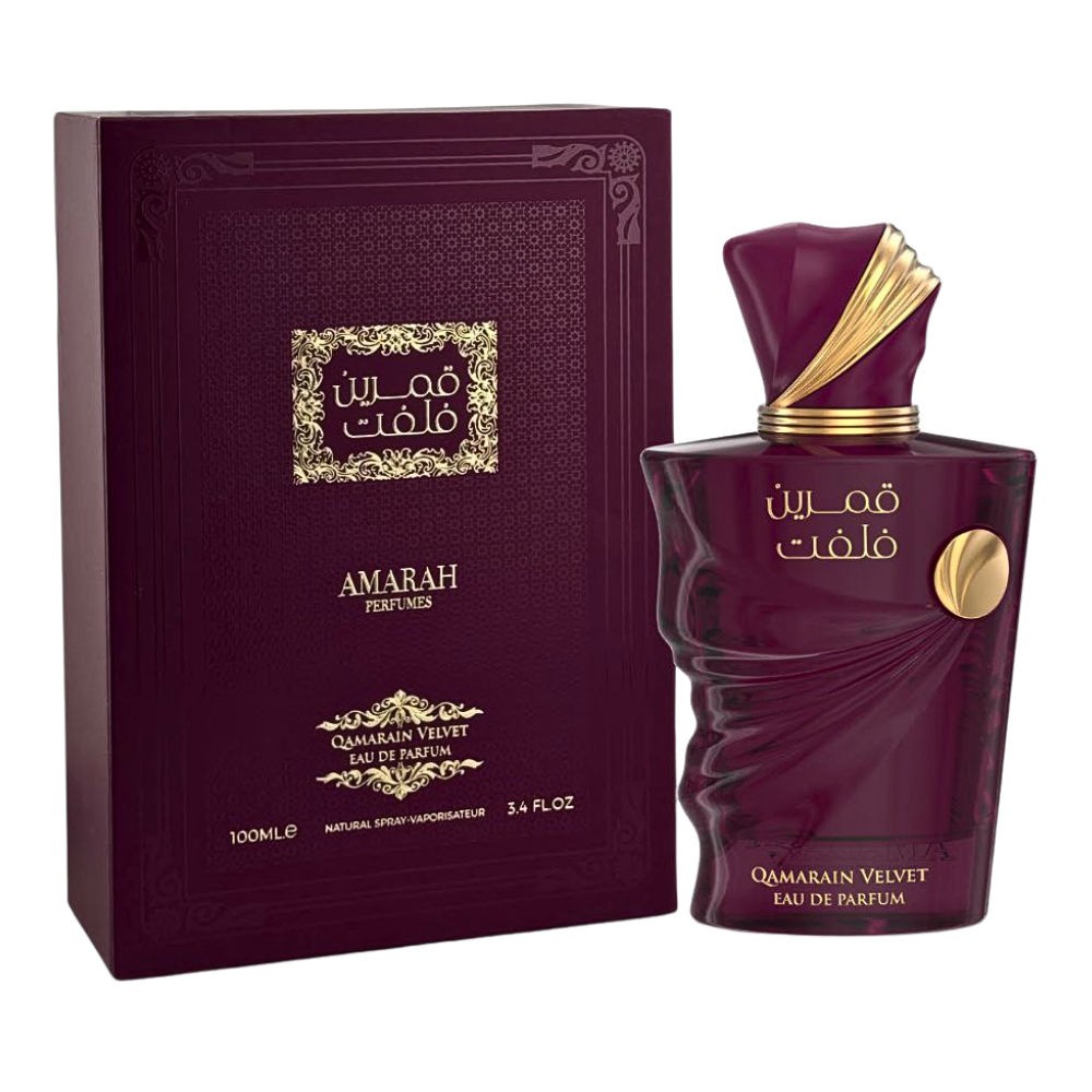 AMARAH QAMARAIN VELVET EDP 100ML (U) (DUPE INITIO PARFUMS PRIVE OUD FOR GREATNESS EDP)