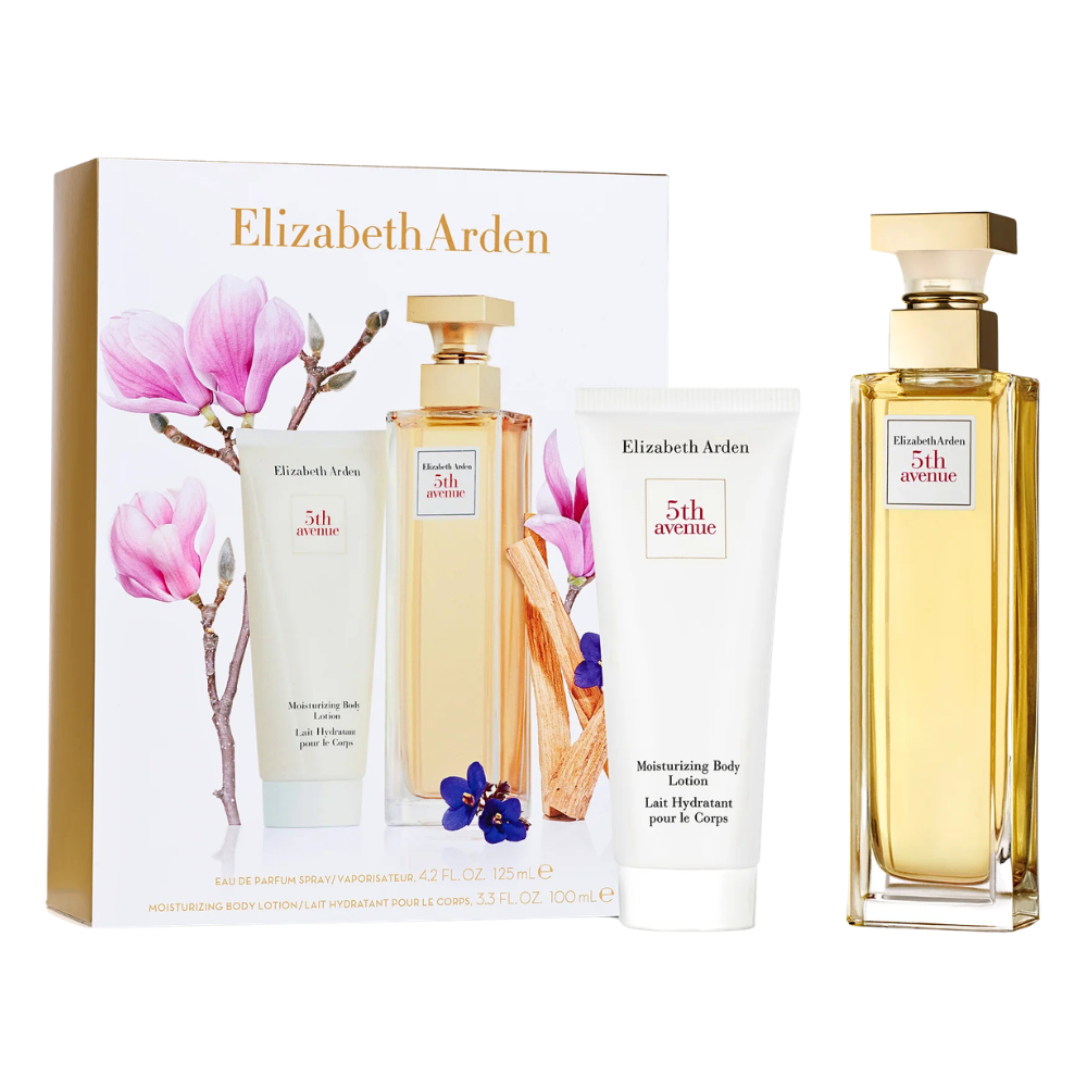 SET ELIZABETH ARDEN 5TH AVENUE EDP 125ML, BODY LOTION 100ML (M)