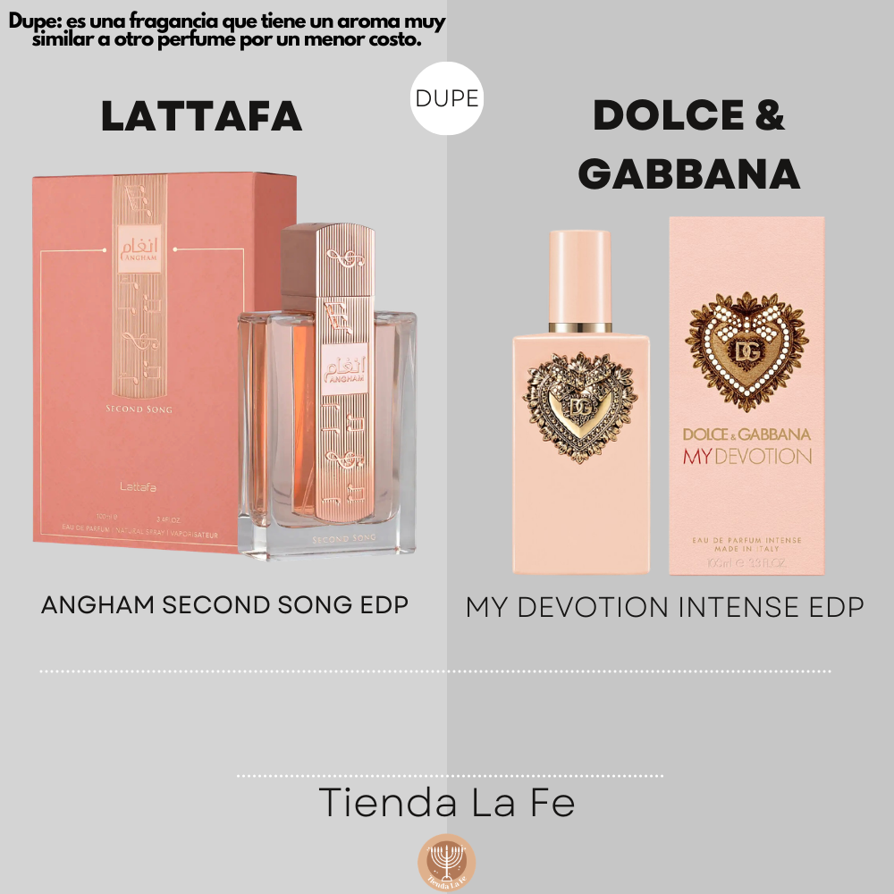 LATTAFA ANGHAM SECOND SONG EDP 100ML (M) (DUPE DOLCE & GABBANA MY DEVOTION INTENSE EDP)