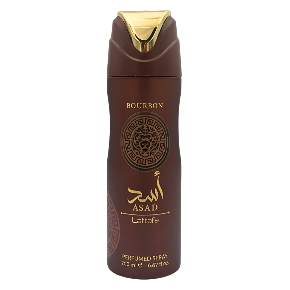 LATTAFA BODY SPRAY ASAD BOURBON 200ML (H)