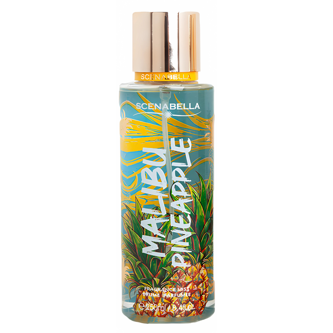 SPLASH SCENABELLA MALIBU PINEAPPLE 250ML (M)(BATH & BODY WORKS MALIBU HEAT 236ML)
