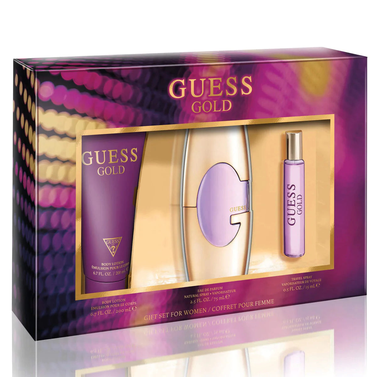 GUEES GOLD GIFT SET FOR WOMEN