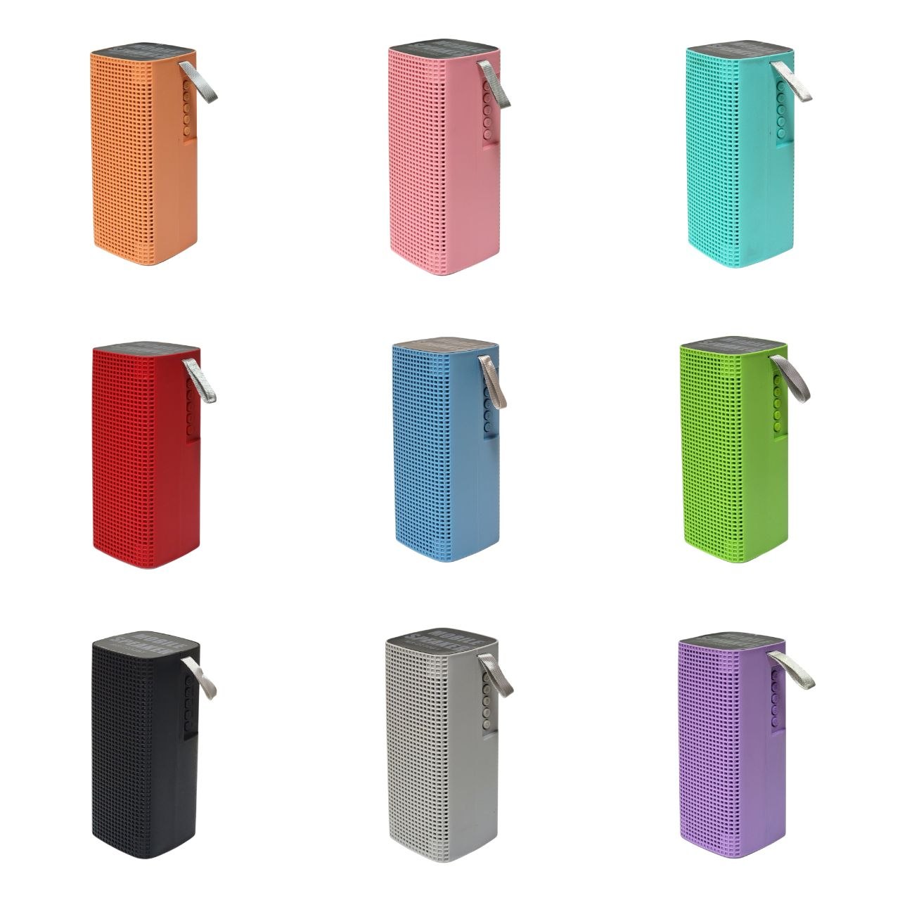 PARLANTE ALTAVOZ INALÁMBRICO PORTÁTIL CON LUCES LED 17CM