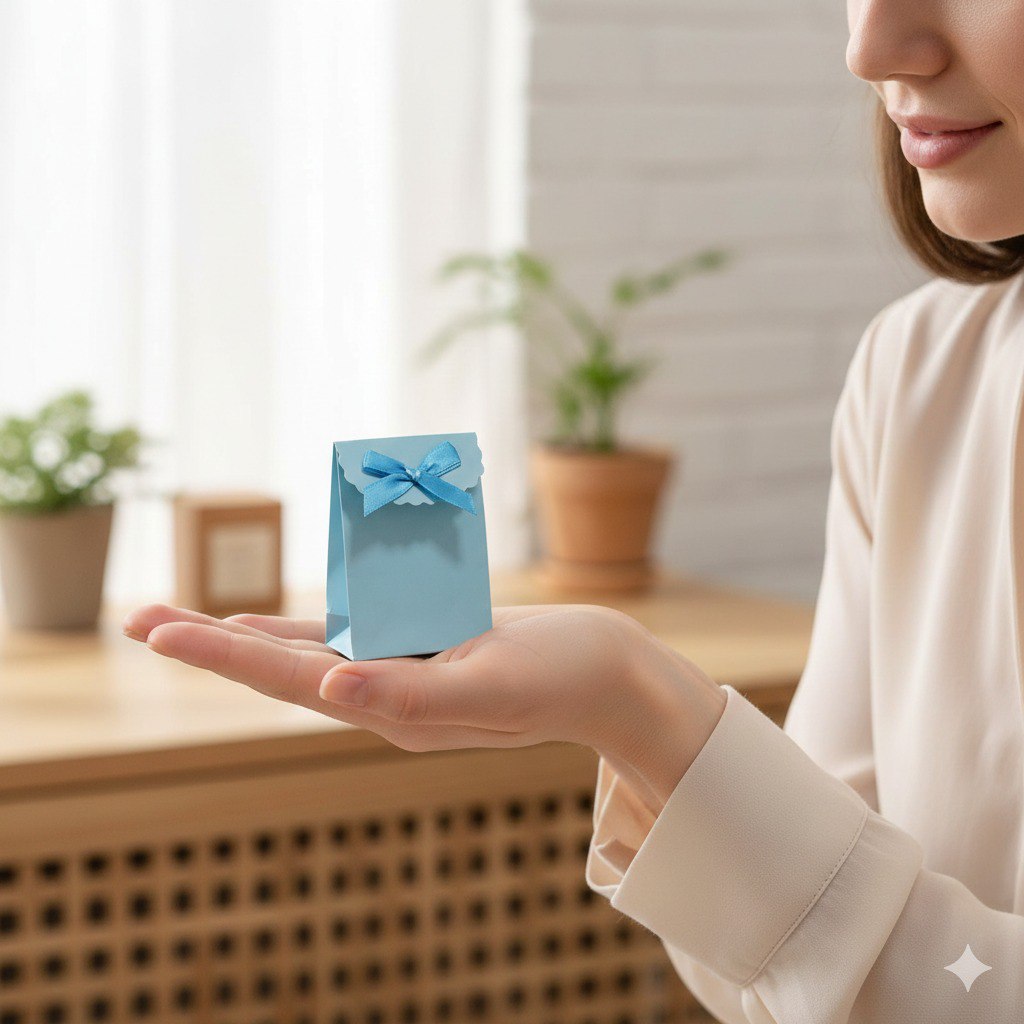 BOLSA DE REGALO PEQUEÑA 18X10X23CM