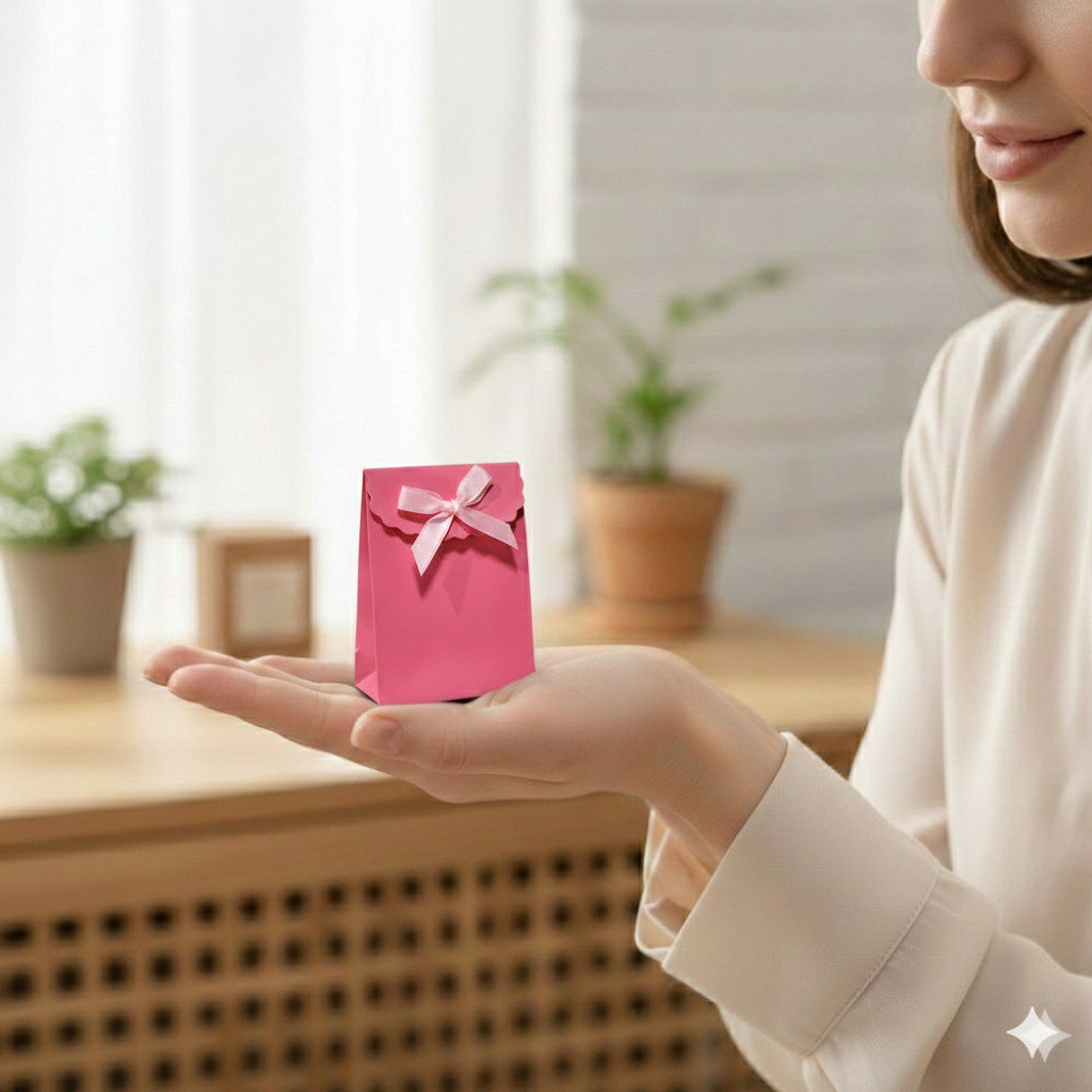 BOLSA DE REGALO PEQUEÑA 18X10X23CM