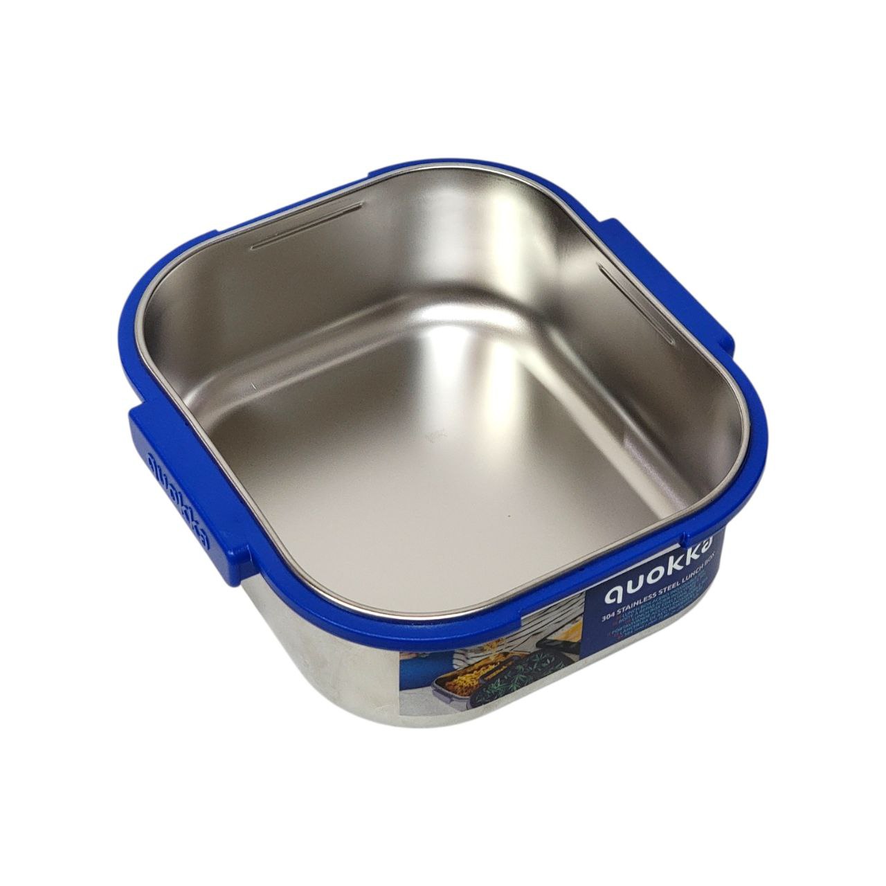 LONCHERA DE ALTA CALIDAD EN COLOR AZUL QUOKKA 8X17X19CM