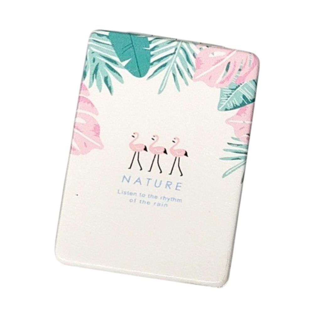 ESPEJO DE MANO COMPACTO NATURE 6X8.5X17CM