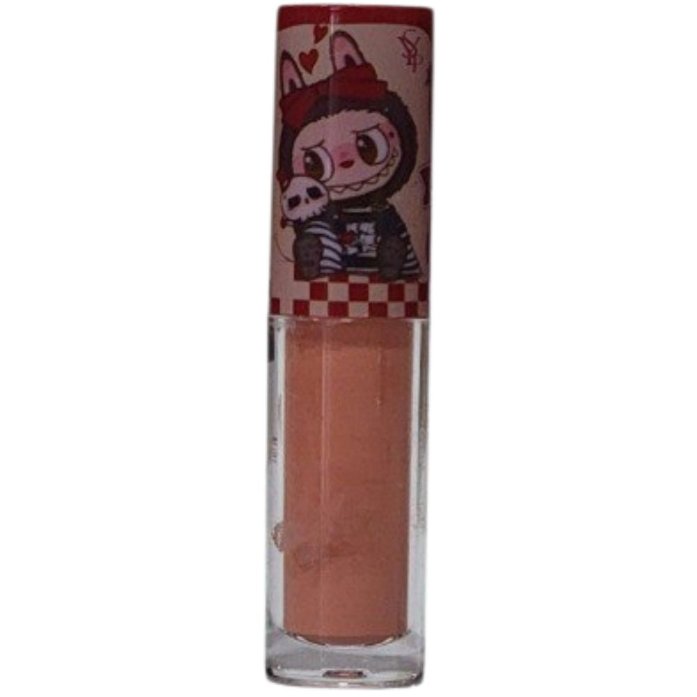 BRILLO LABIAL CON DISEÑO DE LABUBU
