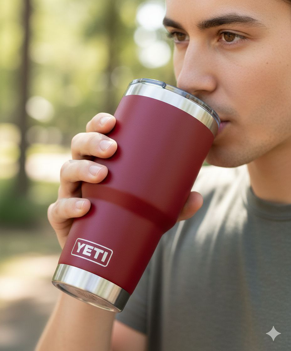 VASO TERMICO DE ACERO INOXIDABLE YETI 30 ONZAS