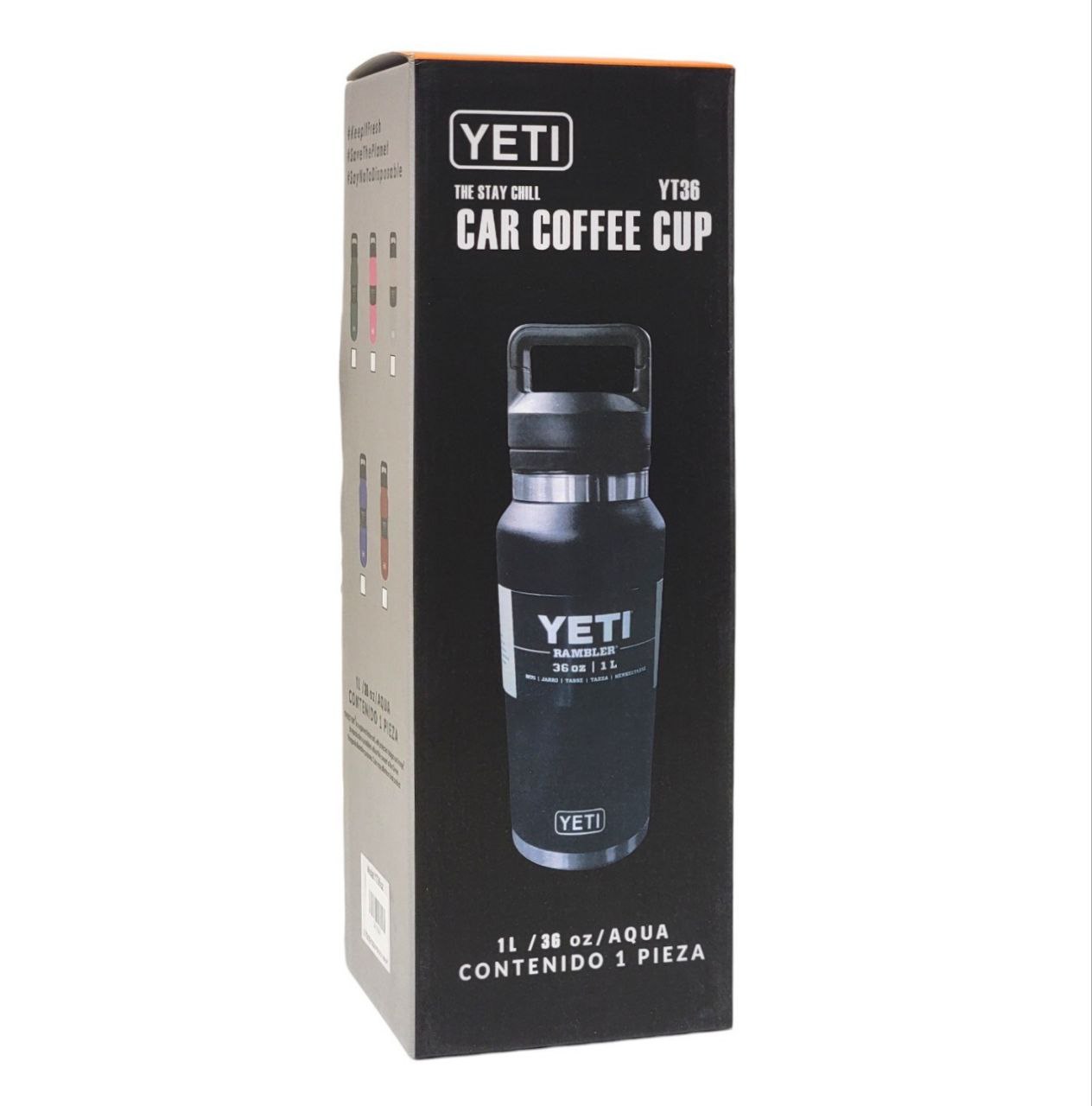 BOTE TERMICO DE VIAJE DE ALTA RESISTENCIA YETI 36 ONZAS ROJO ES POR CAJA COMPLETA