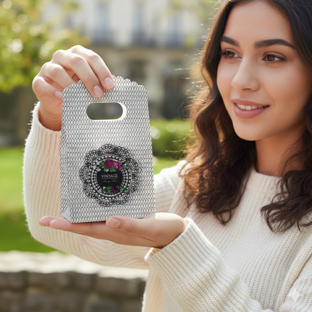 BOLSA DE REGALO MINI PARA JOYERIA 9X15CM