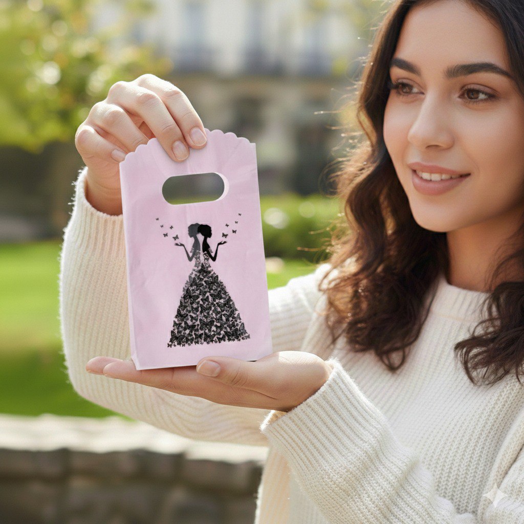 BOLSA DE REGALO MINI PARA JOYERIA 9X15CM