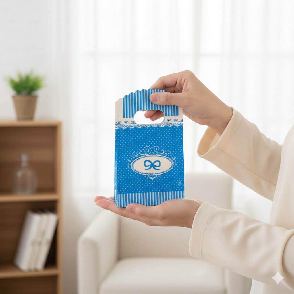 BOLSA DE REGALO MINI PARA JOYERIA 9X15CM