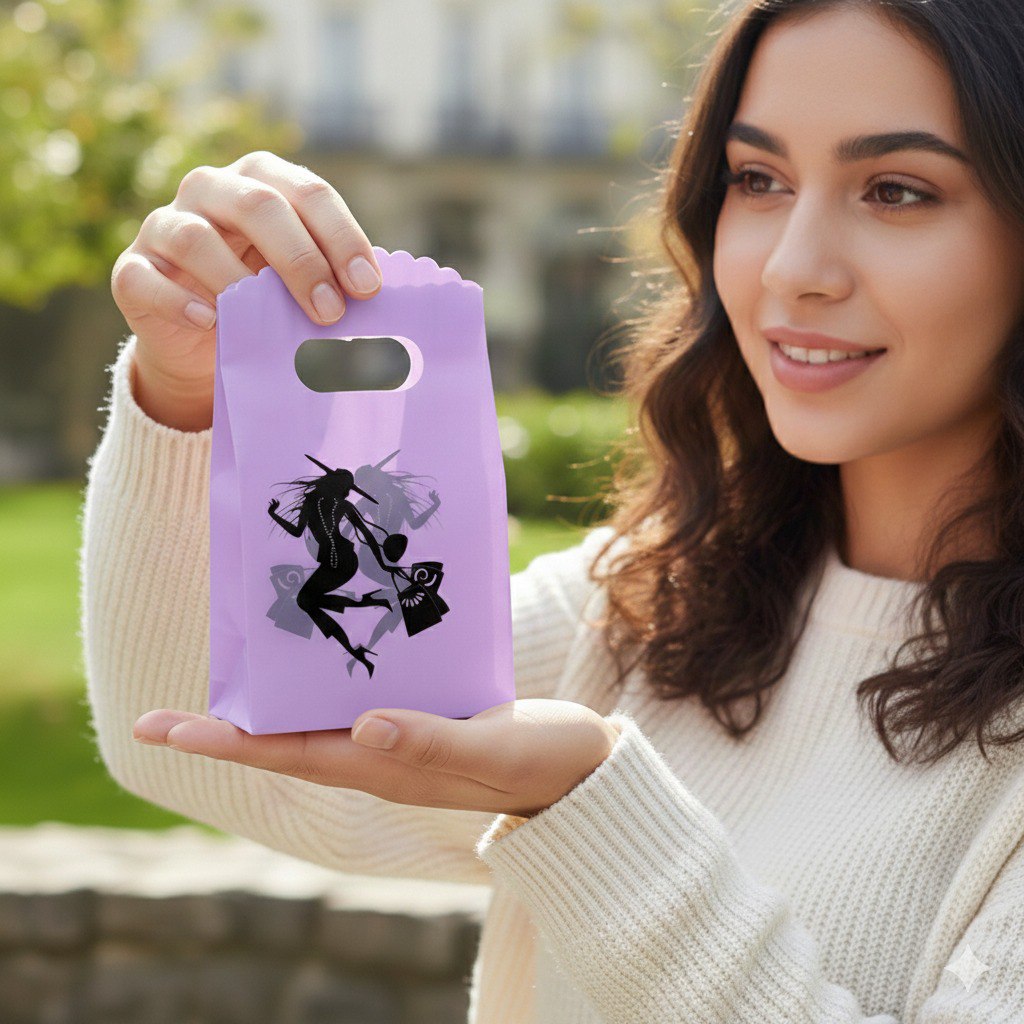 BOLSA DE REGALO MINI PARA JOYERIA 9X15CM