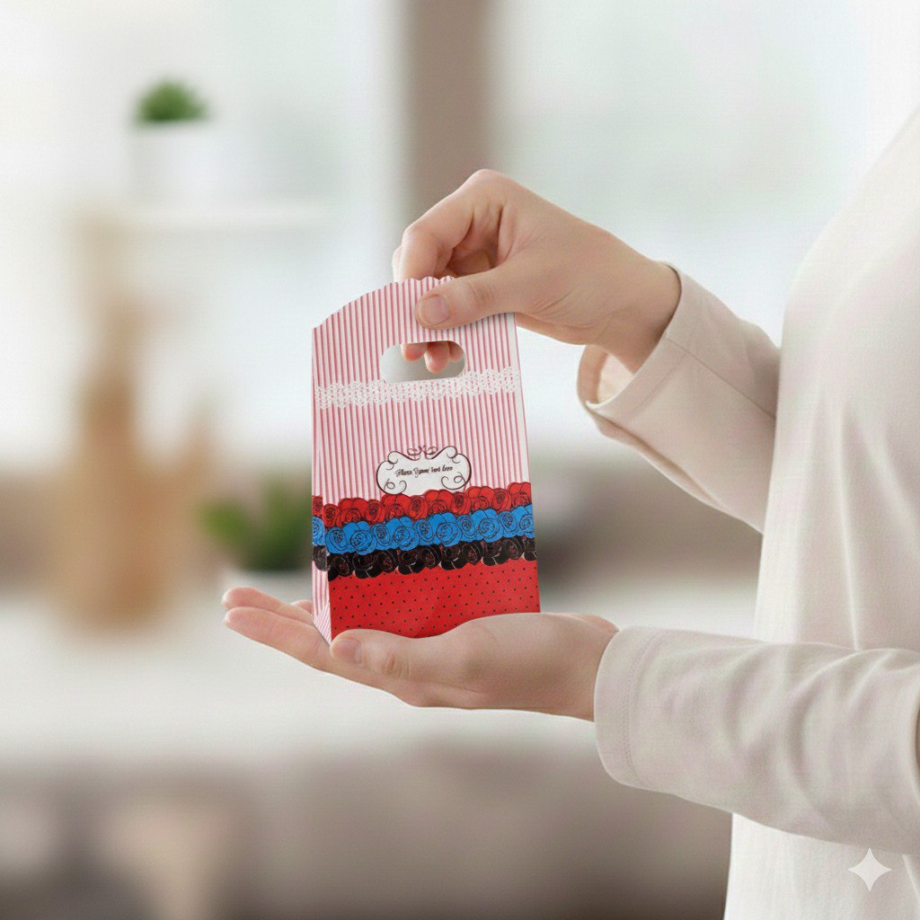 BOLSA DE REGALO MINI PARA JOYERIA 9X15CM