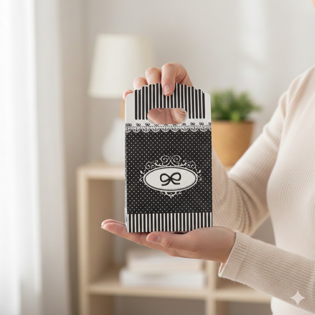 BOLSA DE REGALO MINI PARA JOYERIA 9X15CM