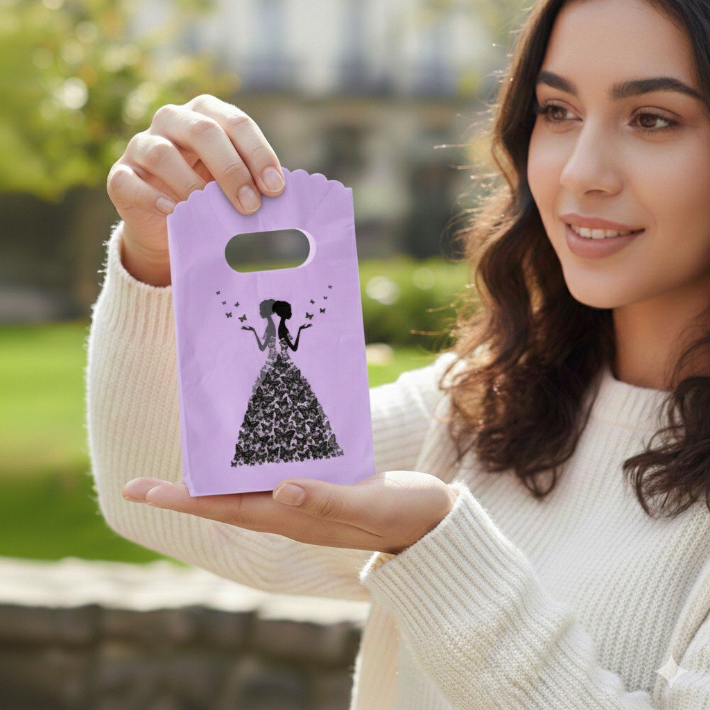 BOLSA DE REGALO MINI PARA JOYERIA 9X15CM