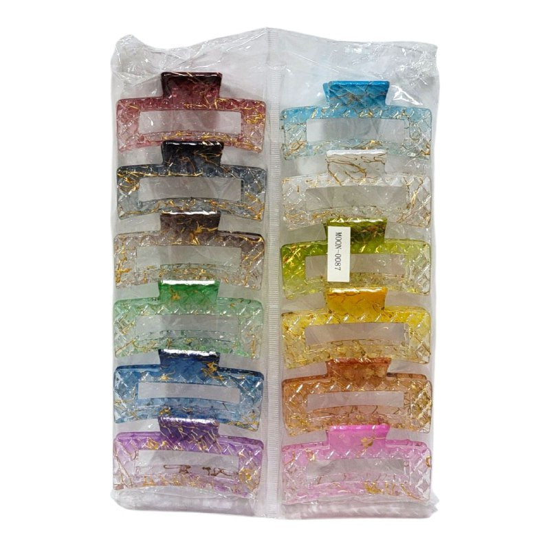 GANCHO PARA EL CABELLO, PINZAS DE SUJECION FUERTE, ACCESORIO PARA EL CABELLO PAQUETE DE 12UND 7X3.5CM