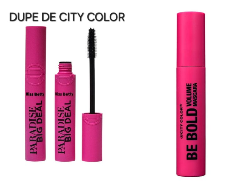MASCARA PARA PESTAÑAS  MISS BETTY 12G (DUPE LOREAL  CITY COLOR) NATURALEZA EXTRA LARGA