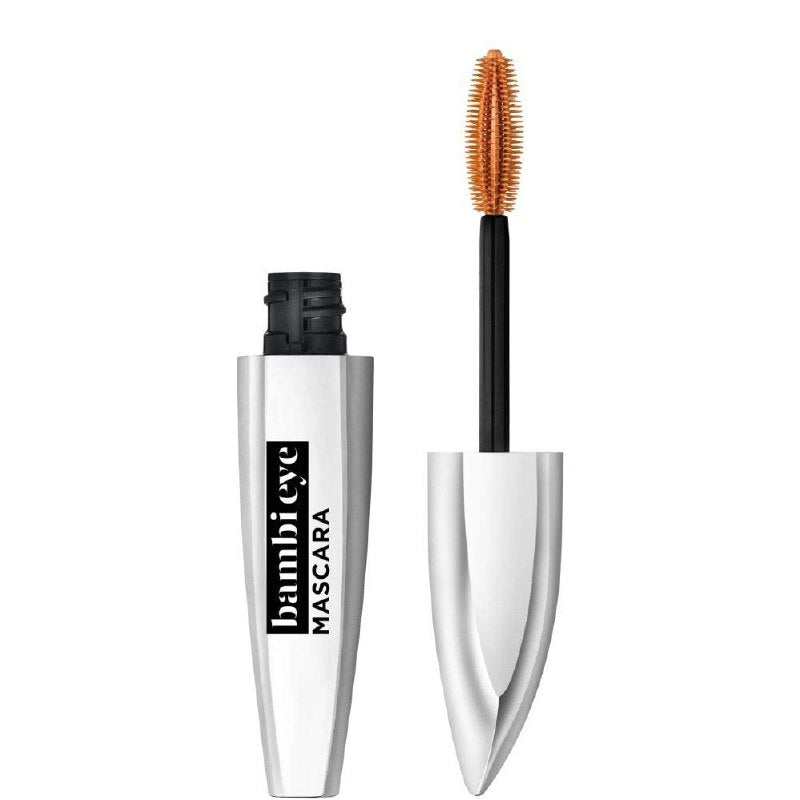 MASCARA PARA PESTAÑAS ABRE LOS OJOS AL INSTANTE RIZA DELICADAMENTE ORIGINAL LOREAL 401 BLACK NOIR PAIRS BAMBI EYE 8.5ML