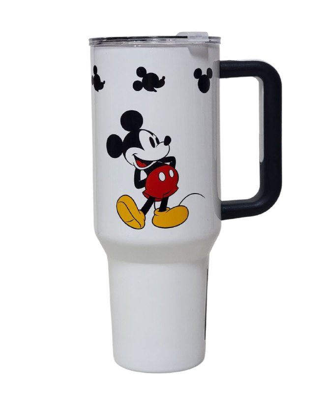 BOTE ORIGINAL TERMINCO DE ACERO INOXIDABLE CON ASA DISNEY MICKEY MOUSE 40OZ