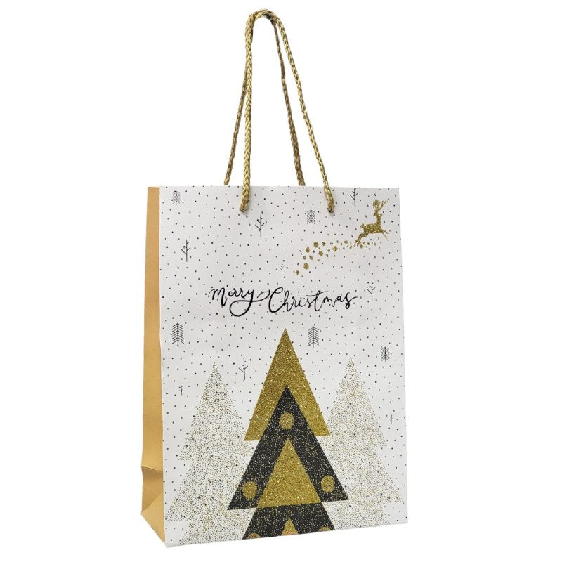 BOLSA DE REGALO NAVIDEÑA PEQUEÑA 18X24X8CM