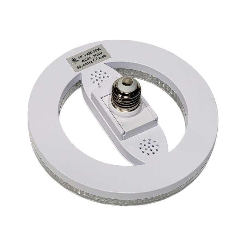 LUZ LED, LAMPARA FOCO AHORRADOR DE ENERGIA, ALTO BRILLO 30W, APARIENCIA ELEGANTE, LARGA VIDA UTIL VIVE UFO LIGHT