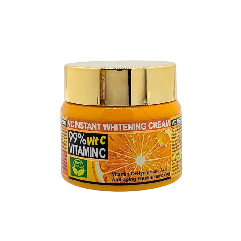 CREMA CORPORAL ACLARANTE CON VITAMINA C Y ACIDO HIALURONICO FRUIT OF THE WOKALI 50G