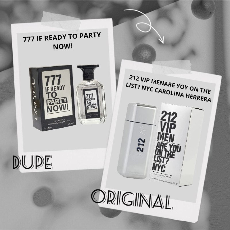 777 IF READY TO PARTY NOW MYSTICAL EDP 100ML (H) (AROMA SIMILAR CAROLINA HERRERA 212 VIP)