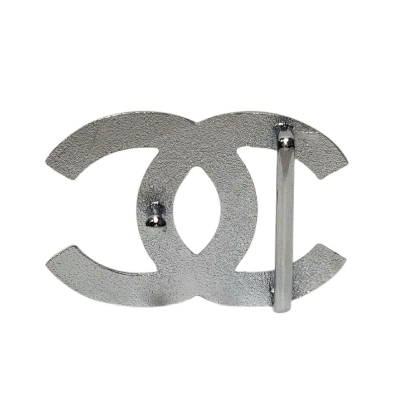 HEBILLA DE FAJA CHANEL PLATEADA