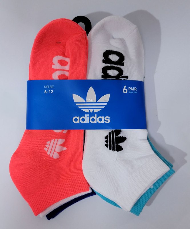 CALCETA TOBILLERA ORIGINAL ADIDAS 6 PARES