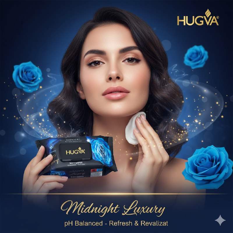 TOALLITAS HUMEDAS SUAVES CON OLOR DE PERFUME HUGVA 120UND