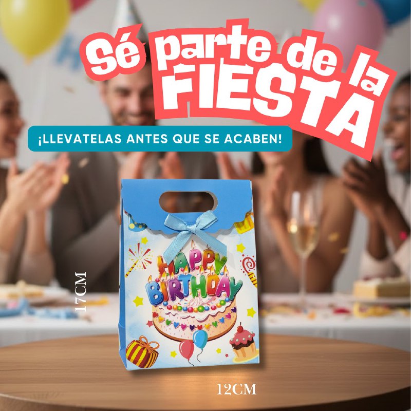 BOLSA DE REGALO EXTRA PEQUEÑA 12X17CM