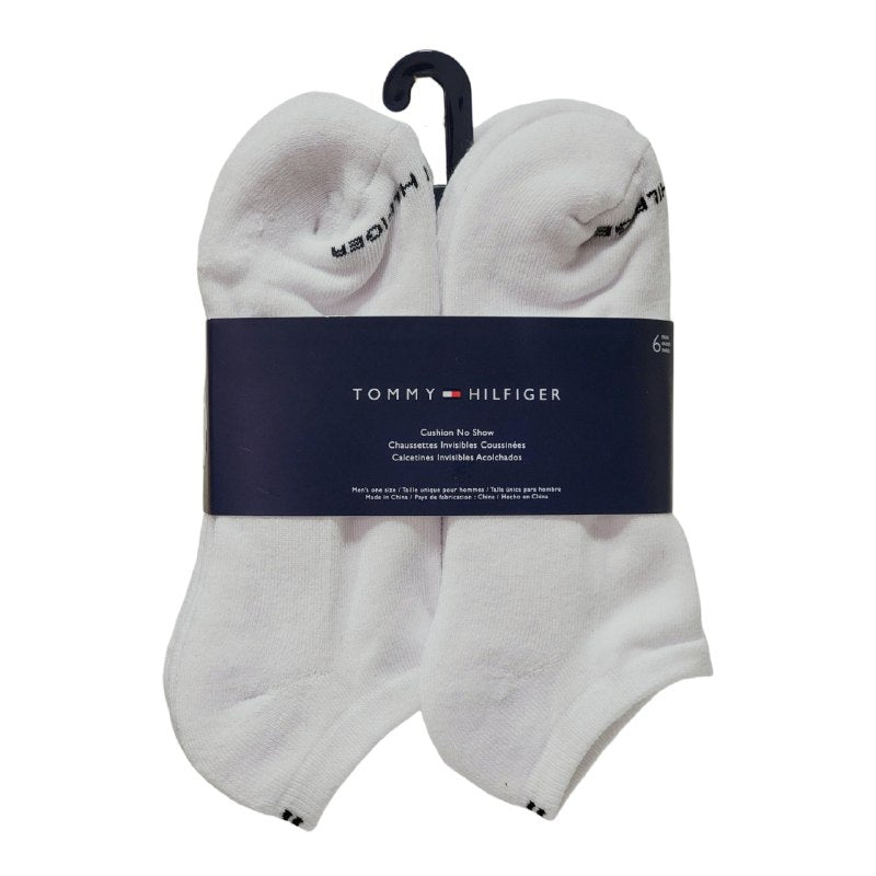 CALCETA TOBILLERA TOMMY HILFIGER PARA HOMBRE 6 PARES TALLA ÚNICA