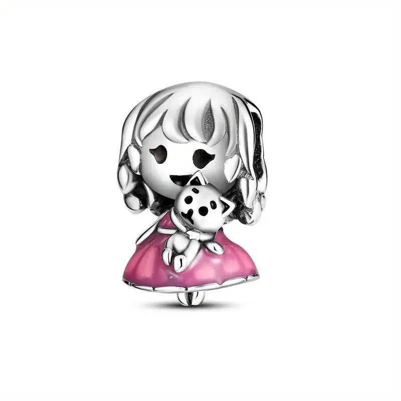 PCHARM4096 FORMA NIÑA PANDORA PLATA 9.25