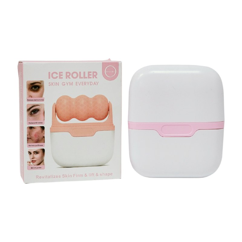 MOLDE RODILLO DE HIELO FACIAL QUE DESINFLAMA INMEDIATAMENTE Y ESCULPE LOS CONTORNOS DE LA PIEL ICE ROLLER 7.5X8.5CM