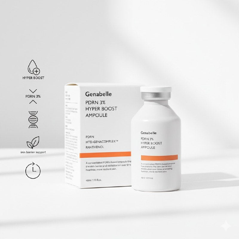 SUERO FACIAL AMPOLLA REPOTENCIADORA PDRN PARA LA BARRERA CUTANEA DEJANDO LA PIEL MAS SALUDABLE Y RESISTENTE GENABELLE 40ML