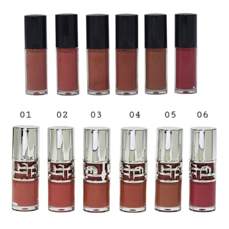 BRILLO LABIAL LIP CON VITAMINA E Y ACIDO HIALURONICO DUPE DE YVES SAINT LAURENT 8ML, DA VOLUMEN A TUS LABIOS QUE HIDRATA Y REALZA TU SONRISA HOLLYWOOD L.A TEYANA TAYLOR