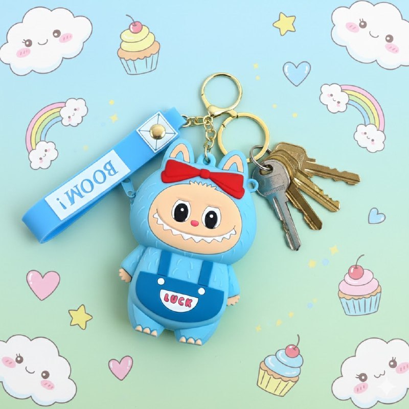 LLAVEROS DE LABUBU, 5 ESTILOS DISPONIBLES