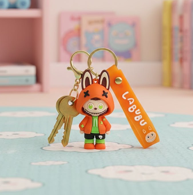 LLAVEROS DE LABUBU, 4 ESTILOS DISPONIBLES