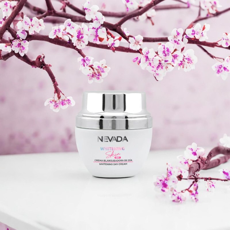 SET FACIAL BLANQUEADOR ANTI MANCHAS DE 3 PIEZAS HIDRATANTE REJUVENECEDOR NEVADA